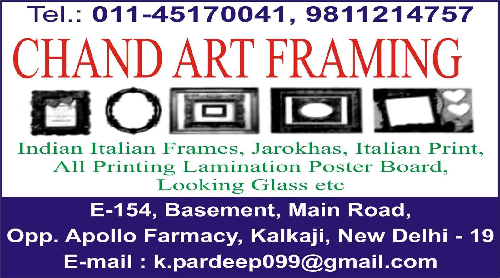 CHAND ART FRAMING